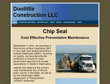 Tablet Screenshot of chipseals.com